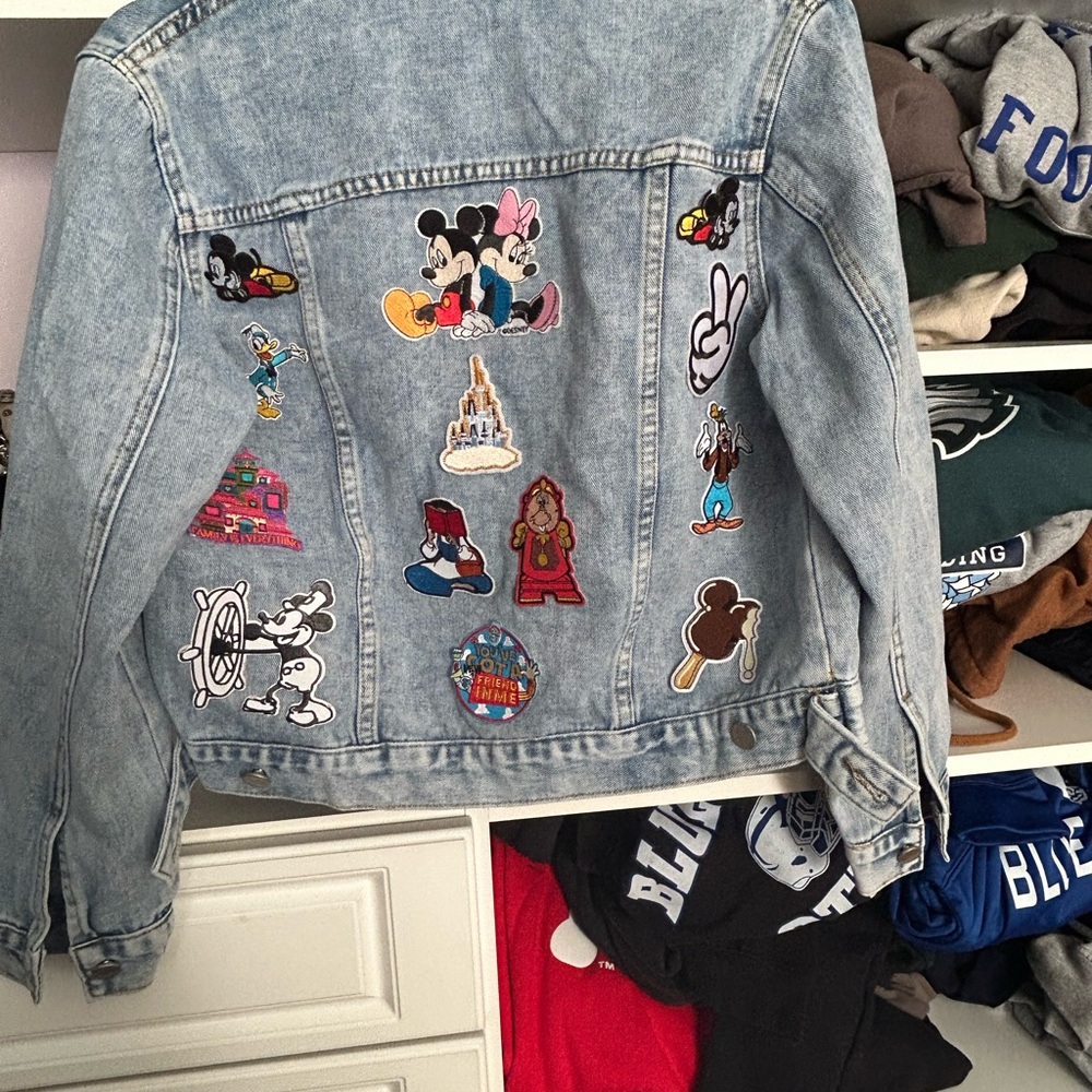 Disney patch Jean denim jacket